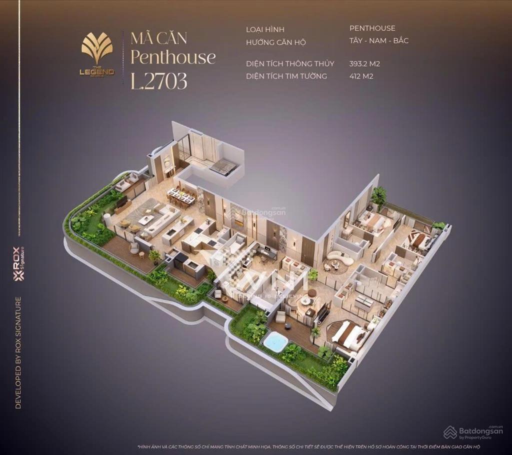 The legend đà nẵng | penthouse 414,2m²  không gian sống đẳng cấp giữa trung tâm thành phố