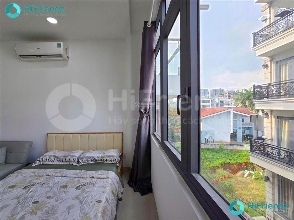 Cho thuê studio cửa sổ trời thang máy hầm xe vân tay huỳnh tấn phát q7 không chung chủ free xe
