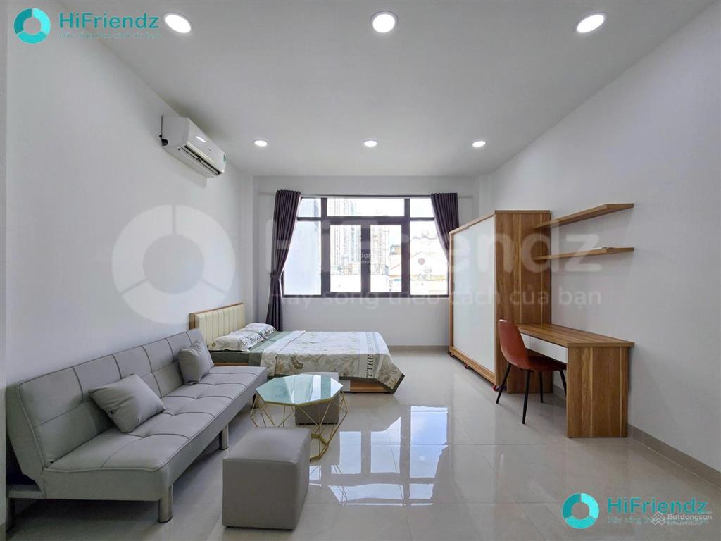 Cho thuê studio cửa sổ trời thang máy hầm xe vân tay huỳnh tấn phát q7 không chung chủ free xe