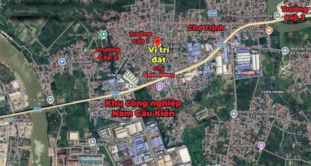 1 lô duy nhất tại phường thiên hương, 52 m2, giá 660 tr, đối diện khu công nghiệp nam cầu kiền