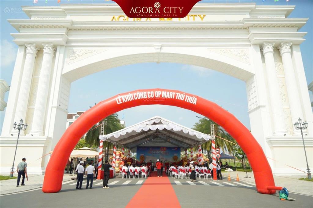 Bán đất dự án agora city thủ thừa, long an