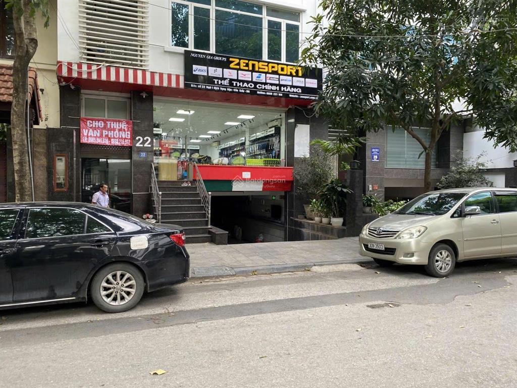 Cho thuê mặt bằng văn phòng, khu trần thái tông  duy tân, cầu giấy, hà nội