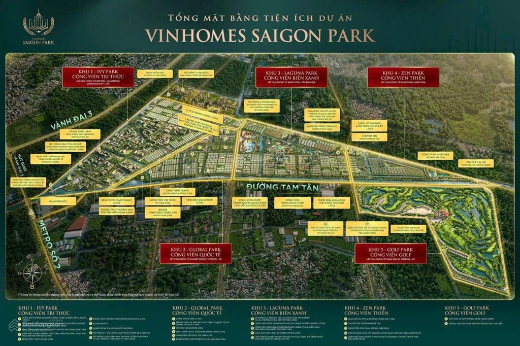 Vì sao vinhomes saigon park hóc môn được săn đón năm 2026? khi giá từ 80tr/m2