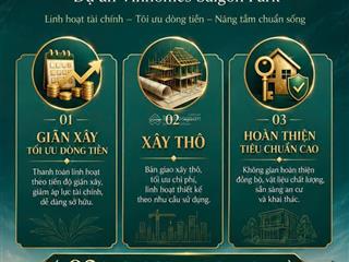Bán dự án vinhomes sai gon park hóc môn giá tốt đầu tư