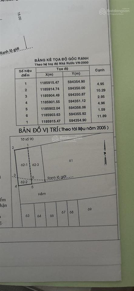 Bán đất tại 173/246 an dương vương, 4,7 tỷ, 66,2m2 đẹp, nhiều tiện ích