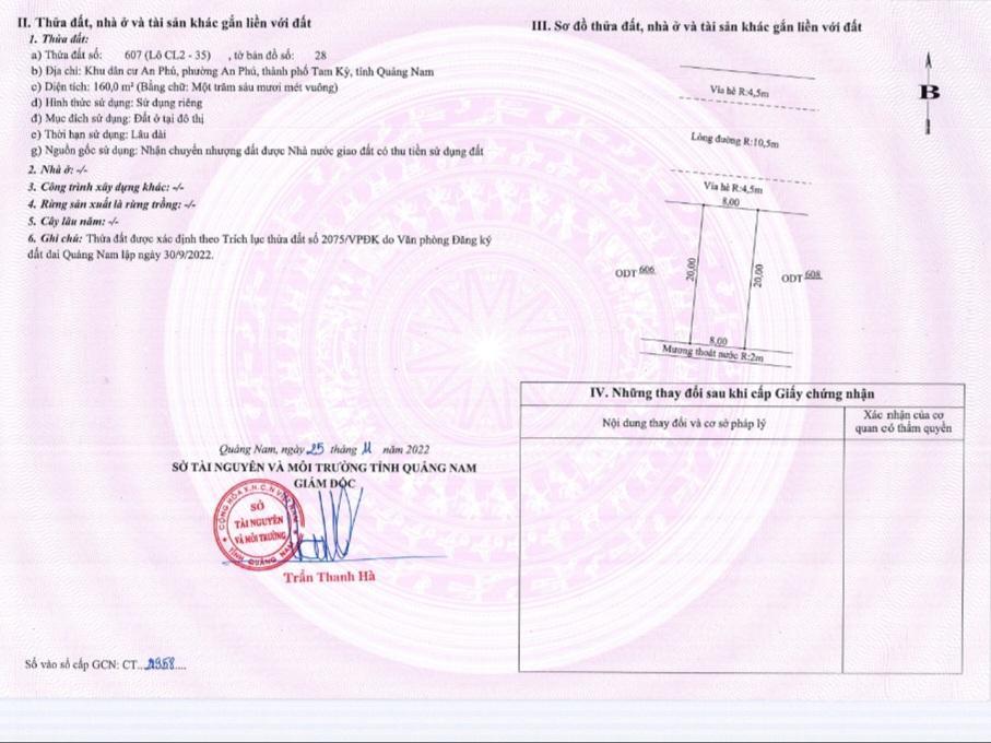 1 lô duy nhất giá tốt nhất thị trường 140m2 đường 24m chỉ 1.920 tỷ dự án đà nẵng rise city