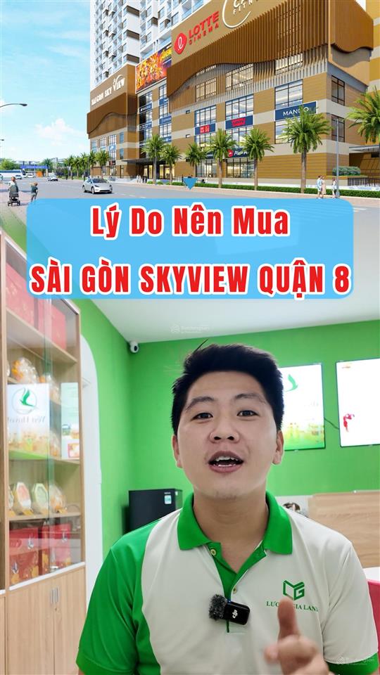 4 lý do cần biết khi mua dự án sài gòn skyview quận 8