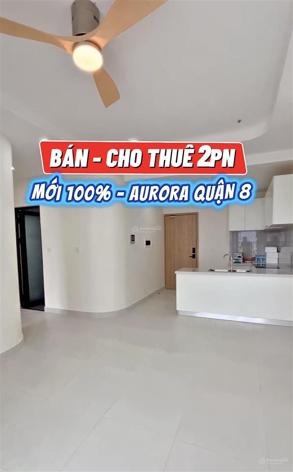 Cho thuê căn hộ 2 phòng ngủ chung cư aurora residence quận 8