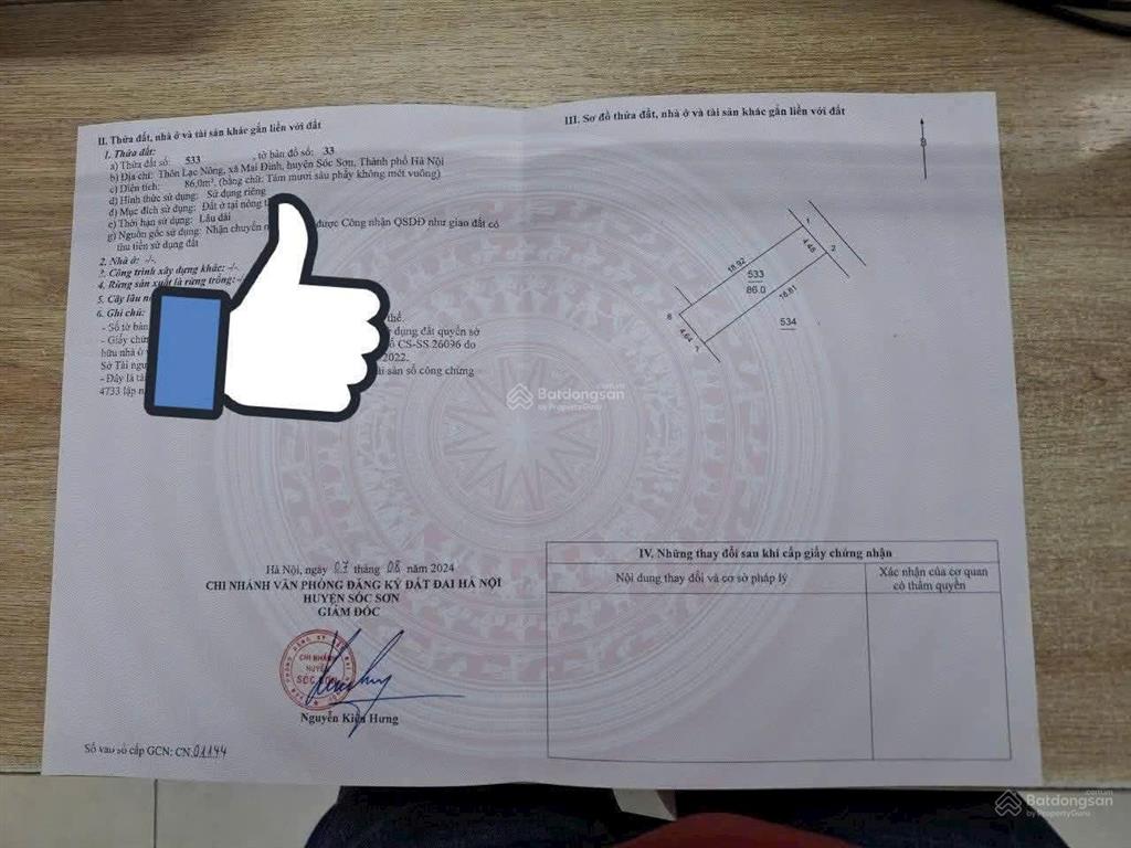 Bán đất đẹp tại lạc nông, 38 triệu / m2, 86 m2, giá tốt, view siêu thoáng đẹp, nhiều tiện ích