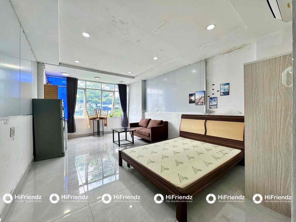 ❤️Studio xịn đẹp full nội thất Cao Đức Lân, cửa kính lớn thông thoáng