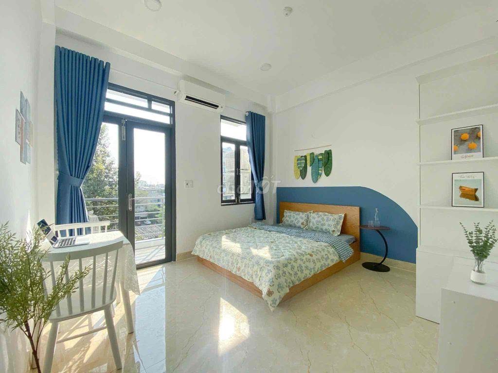 Studio xinh như mộng có ban công full nội thất gần UBND Q2