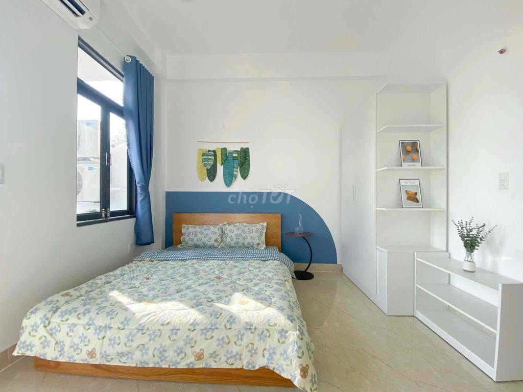 Studio xinh như mộng có ban công full nội thất gần UBND Q2