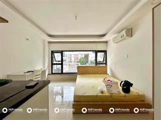 Cho thuê studio Trần Não giá tốt, rộng rải cửa kính thoáng sáng