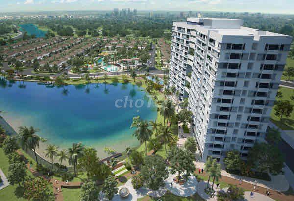 Bán căn góc 2PN2WC Flora Kikyo view hồ, thành phố full nội thất