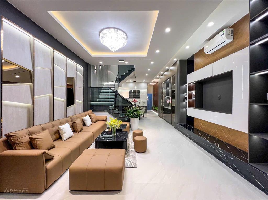 Siêu phẩm mới nhà 2 lầu hiện đại nội thất cao cấp đường d14 kdc hồng loan giá 6 tỷ 100