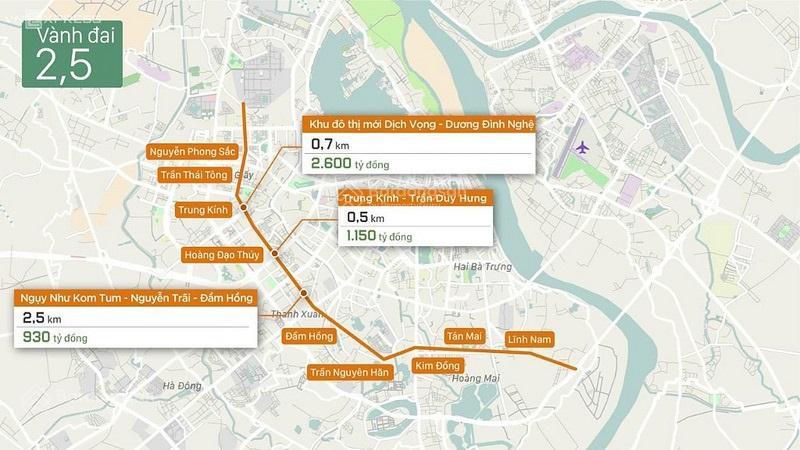 Dự án khu đô thị mới đại kim định công đường 2.5 cơ hội vàng dành cho nhà đầu tư thông minh