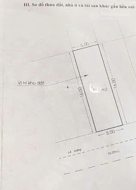 Bán nhanh  3,7 tỷ lô đất 80m2 (5m x 16m) kdc bến lức chợ bình điền, p7, q8