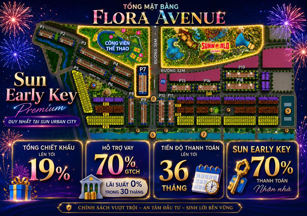Bán căn 1n+, tòa p7 đẹp nhất phân khu park residence, sun urban city hà nam