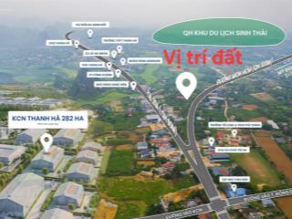 Bán 5200m2 giá chỉ 2,2tr/m2 đất sát mặt đường hồ chí minh, an nghĩa, phú thọ (lạc thủy, hòa bình)