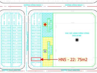 Bán cắt lỗ đất nền dự án tnr star đồng văn, diện tích 75m2, 2 mặt thoáng, vị trí đẹp, không lỗi lầm