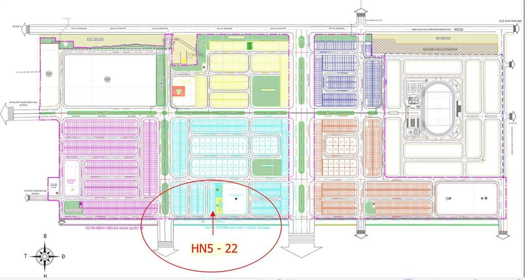 Bán cắt lỗ đất nền dự án tnr star đồng văn, diện tích 75m2, 2 mặt thoáng, vị trí đẹp, không lỗi lầm