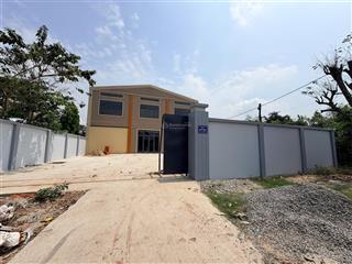 Bán nhà xưởng xây mới 2026 vị trí đẹp mặt tiền đường sông lu  bình mỹ  củ chi (đg xe cont)