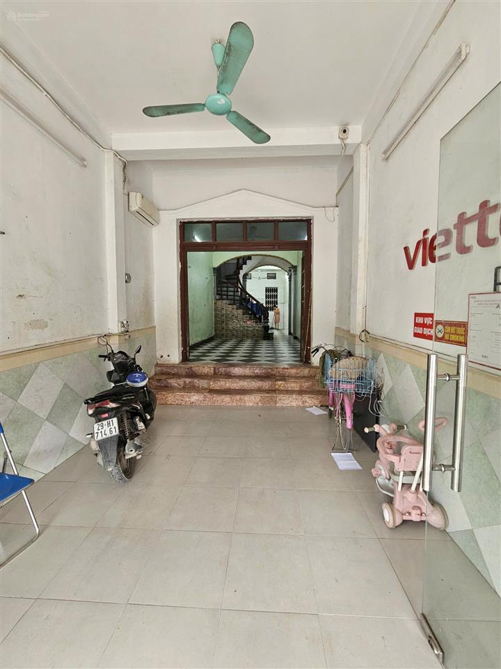 Cho thuê mặt bằng kinh doanh tầng 1 mặt đường trần hòa, định công vỉa hè rộng, ô tô đỗ thoải mái