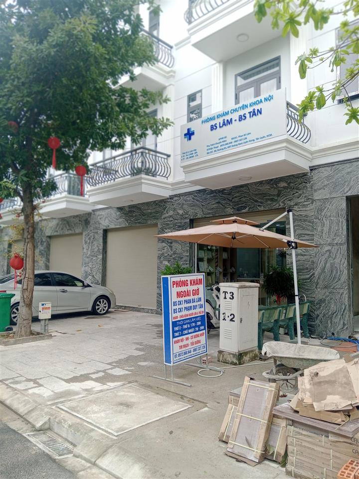Nhà phố, trung tâm thương mại, khu dân cư hiện hữu