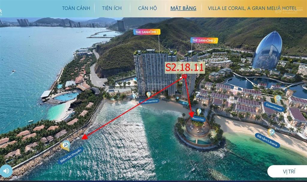 Bán căn hộ 2pn trực diện view biển