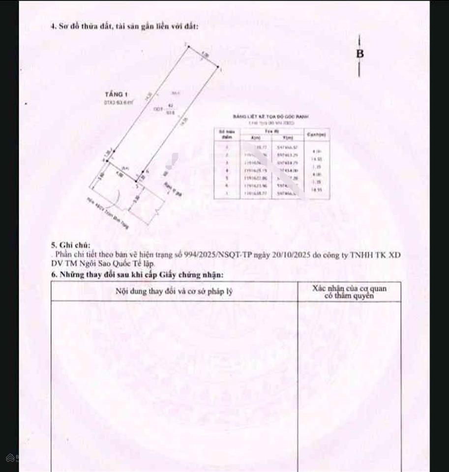 Trịnh đình trọng, tân phú 64m (4x16) 3 tầng kiên cố  4pn sổ a4 giá tốt chỉ 6,1 tỏi tl