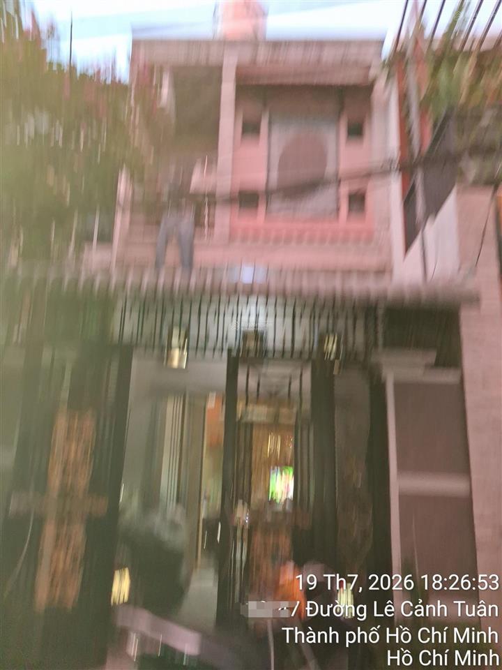 80m2  3 tầng 4pn chỉ hơn 7 tỷ tl  hxh  lê cảnh tuân (nguyễn sơn), phú thọ hòa, tân phú