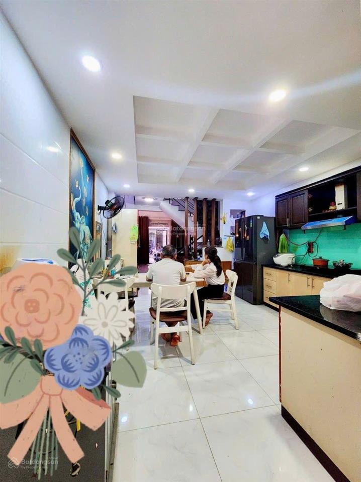 Gò vấp  phan huy ích  63m2 (4 x 15.7) sổ a4  3 tầng mới đẹp  hẻm nhựa 6m xe hơi vào nhà