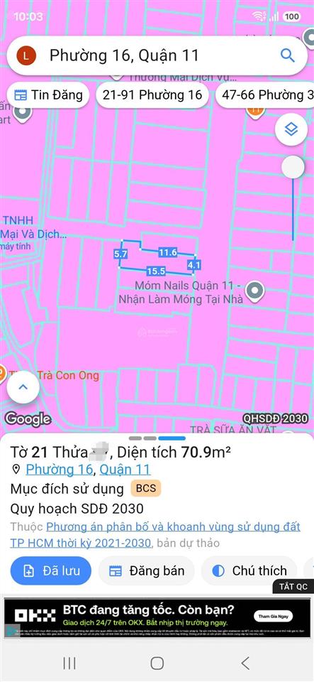 Giảm 2,8 tỷ giá mới 7,7 tỷ  ngay nguyễn chí thanh, q5 & q11  71m2  nhà 4 tầng  hxh 12m  lô góc