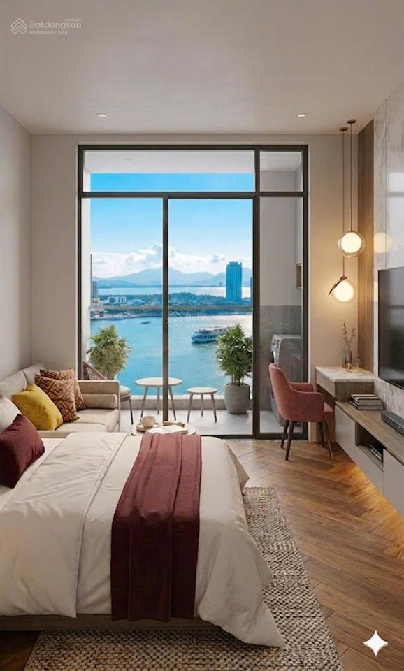 Studio s5a2410 tầng cao dự án căn hộ cao cấp symphony 5, view trực diện sông hàn, giá tts 2,589 tỷ