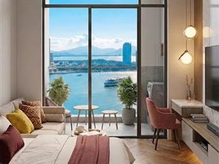 Studio s5a2410 tầng cao dự án căn hộ cao cấp symphony 5, view trực diện sông hàn, giá tts 2,589 tỷ