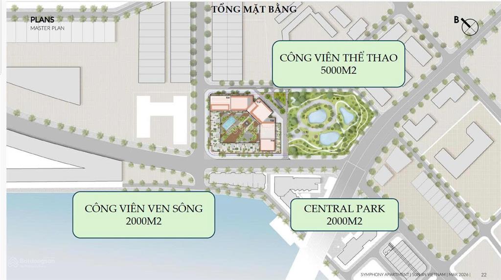 Studio s5a2410 tầng cao dự án căn hộ cao cấp symphony 5, view trực diện sông hàn, giá tts 2,589 tỷ