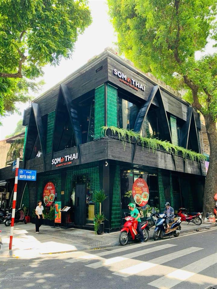 Cho thuê mbkb phố nguyên hồng 300m x 2 tầng, mặt tiền lô góc 20m, phù hợp mọi mô hình kinh doanh