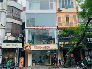 Cho thuê gấp nhà mặt phố hàng bè, 115 triệu dt 70m2 x 4 tầng , mt 4m cho kinh doanh mọi mô hình