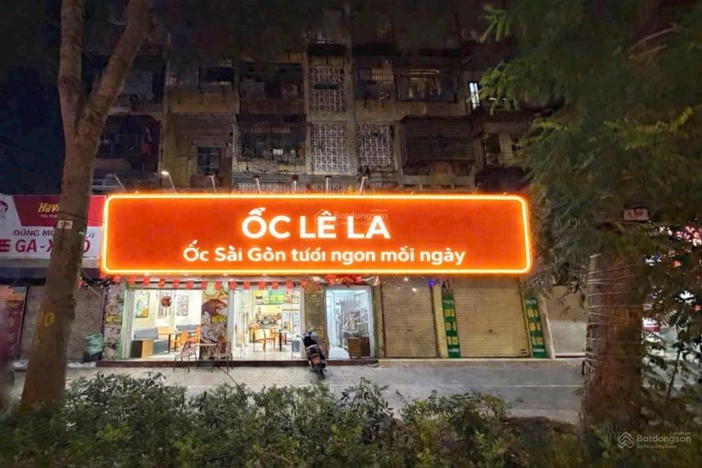 Thuê thẳng nhận cọc luôn tại quan nhân diện tích 250m2 mặt tiền12m phù hợp lm bia nhà hàng siêu thị