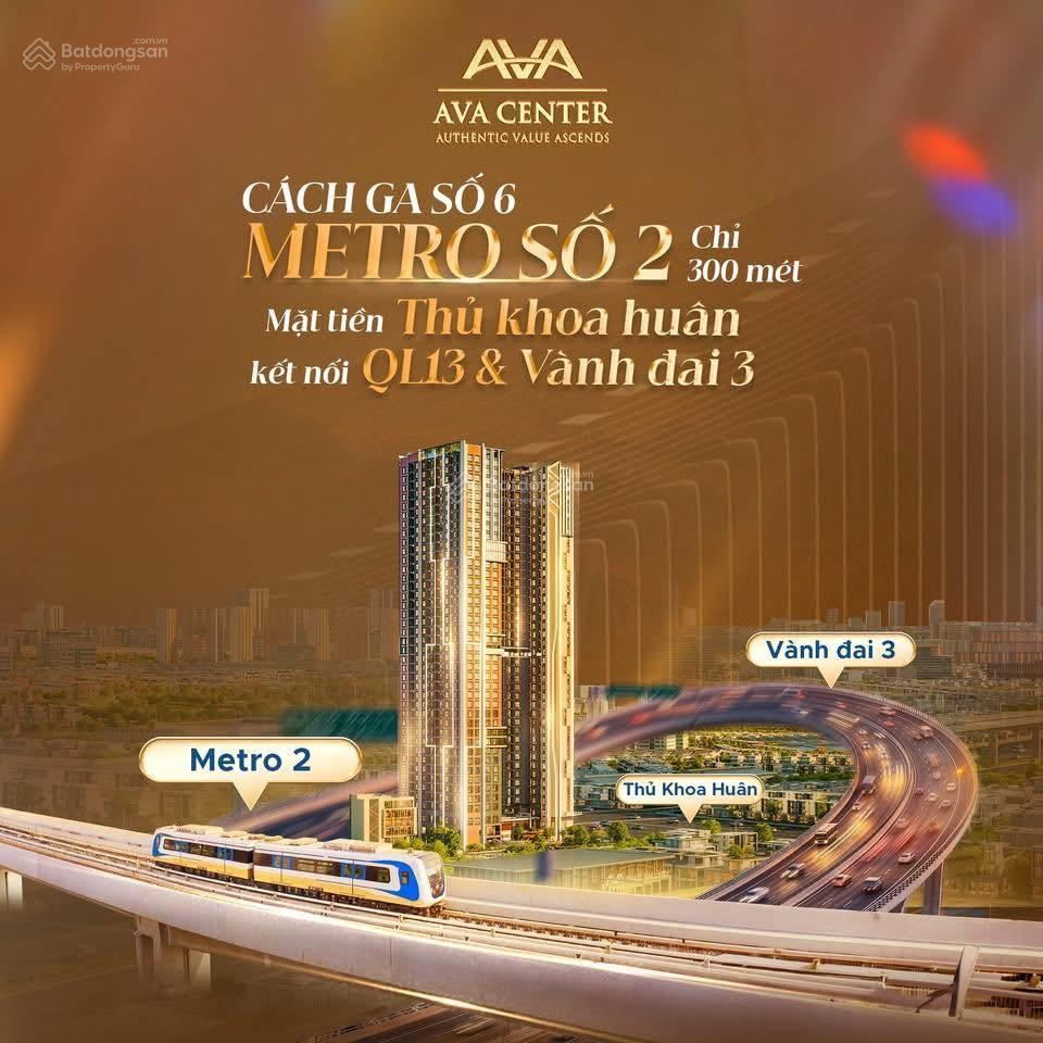 Chỉ từ 186 triệu vốn ban đầu sở hữu căn hộ cao cấp ava center