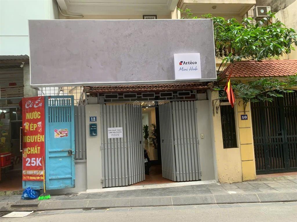Cho thuê mặt bằng tầng 1 riêng biệt 100m² tại hoàng văn thái, giá chỉ 10 triệu