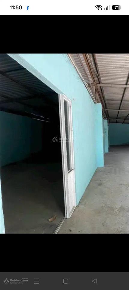 Cho thuê kho xưởng 300 m2 giá 13 triệu đồng 1 tháng, xã vl a đường xe tải 10 tấn.