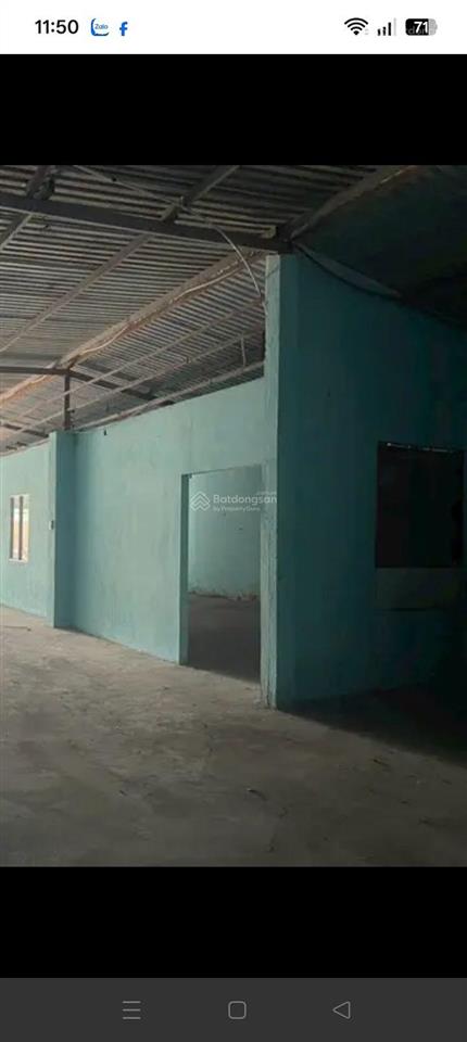 Cho thuê kho xưởng 300 m2 giá 13 triệu đồng 1 tháng, xã vl a đường xe tải 10 tấn.