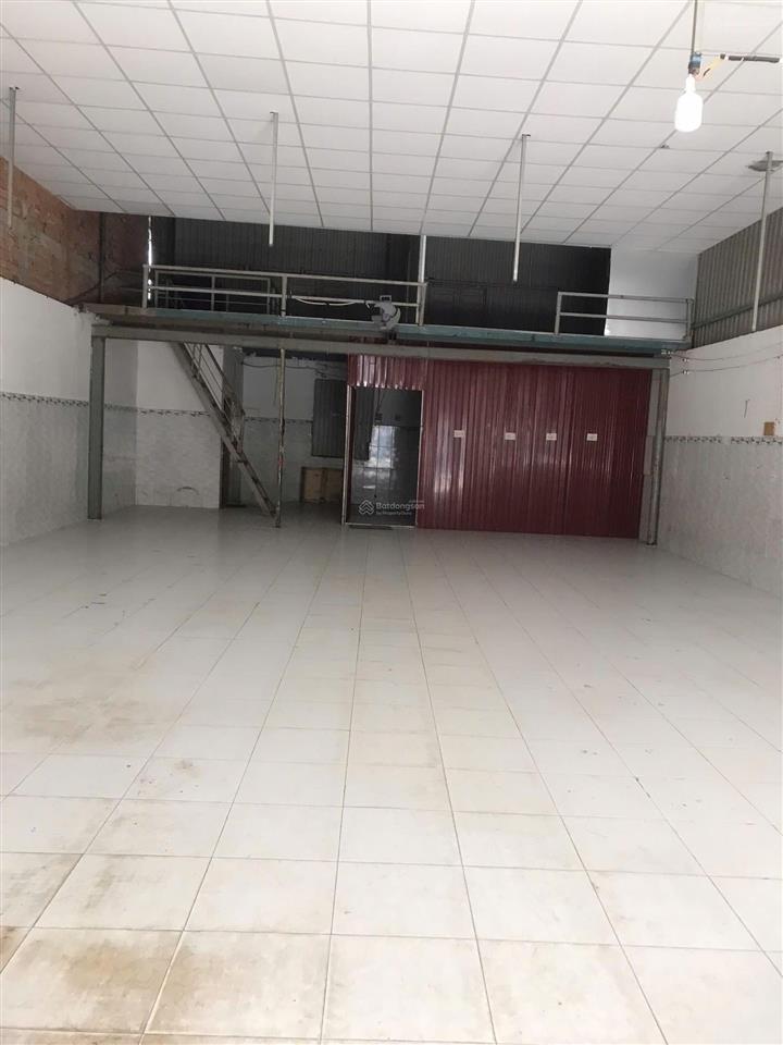 Cho thuê kho xưởng tdtsd kho 150 + 40 gác=190m2 giá 9 triệu/th, đường xe tải