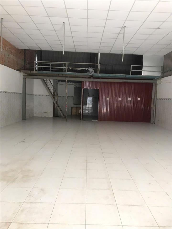 Cho thuê kho xưởng tdtsd kho 150 + 40 gác=190m2 giá 9 triệu/th, đường xe tải