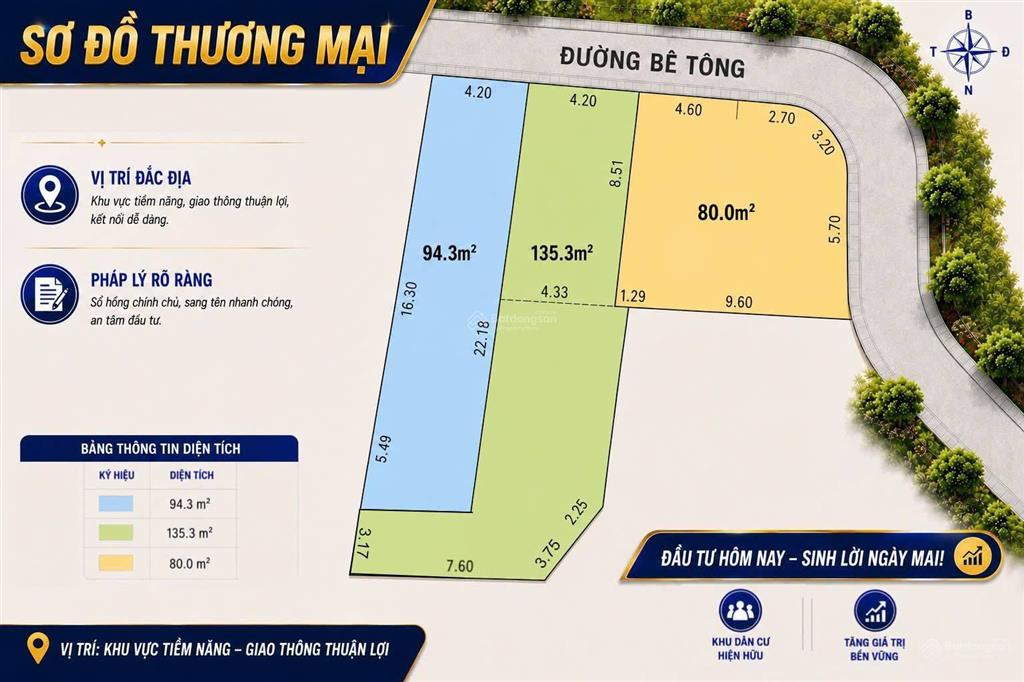 Đất kim liên gía công nhân  gần ql 5a, kcn nam tài  chỉ 470tr 135m2