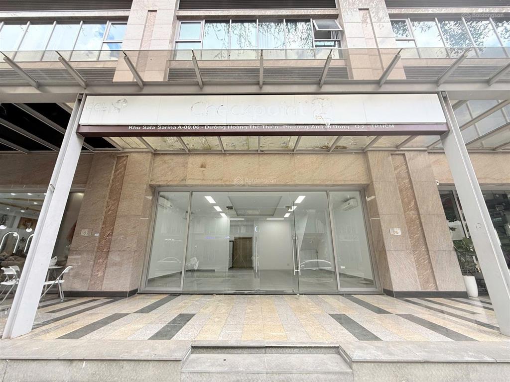 Cho thuê shophouse sala kết cấu 1 trệt, 2 lầu tổng diện tích 270m2 giá tốt chỉ 90 triệu/tháng