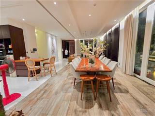 Bán gấp biệt thự saroma villa sala thủ thiêm diện tích 322m2 thiết kế 1 hầm  3 tầng. giá 225 tỷ
