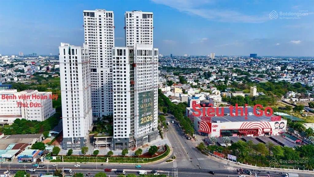 Căn hộ green skyline, full rổ hàng cđt, bàn giao full nội thất, nhận nhà q4/2026