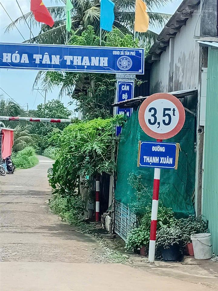 Bán đất nhà vườn chính chủ 563m2 có 160m2 thổ cư, đường ô tô tại xã tân phú, tân phú đông